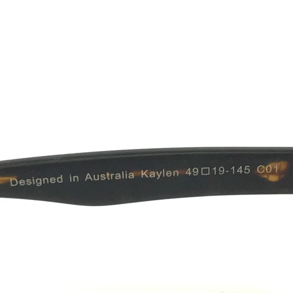 Iconik Eyeglasses Frames Kaylen C01 Brown Tortoise Square Horn Rim 49-19-145